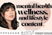 write mental health, wellness, and lifestyle content
