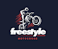 design beautiful motorcycle logo with satisfaction guaranteed