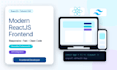 build a modern reactjs website with tailwind CSS