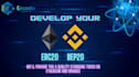 develop bep20 and erc20 token on ethereum and binance