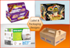 design professional and outstanding packaging and labels
