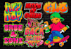 design graffiti logo , sticker or apparel