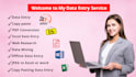 do perfect data entry, copy paste and web research