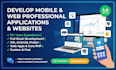 develop professional mobile apps, web applications, and websites