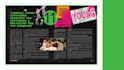 design stylish magazine, layout in indesign