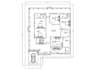 draw a architectural floor plan, elevation and section