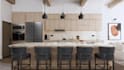 design your kitchen and render with enscape and sketchup