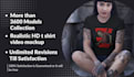 create 50 impressive realistic HD t shirt video mockup