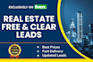 generate motivated free and clear leads