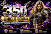 do 350 unique domains SEO dofollow blog comments backlinks