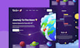 create premium quality landing page ui ux in figma
