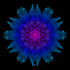 create colorful, neon, psychedelic mandala for rave tent and books