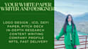 write and design your white paper within 24 hours
