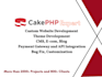 develop custom web solutions, fix bugs in cakephp