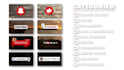 create youtube intro, like, bell, subscribe button