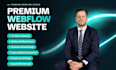 create your webflow custom shopify website