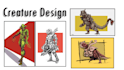 draw creature design from scratch