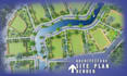 render architecture site, master plan, floor plan, and 2d drawings visualization