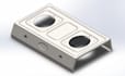 sheet metal design, dxf and technical drawing