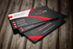 design unique elegant double sided print ready business card in 24 hrs