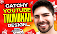 create stunning youtube thumbnail for you