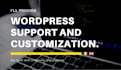 provide wordpress support and customization