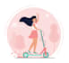 create modern flat illustration