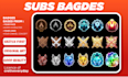 create awesome custom twitch sub badges