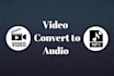 do video convert to audio within 30 minutes