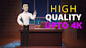 custom 3d animated explainer or sales 4k video with voiceover