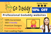 design or redesign stunning  godaddy website or godaddy ecommerce store