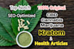 write captivating marijuana, cbd, health, kratom article