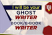 ghostwrite cryptocurrency article, ebook, courses and online course on any topic
