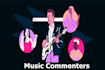 do indie music promotion to commenters