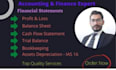 prepare income statement, balance sheet, cash flow as per ifrs