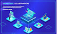 design amazing 3d isometric illustration for you