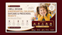 create modern kindergarten or daycare website