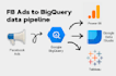 create a fb ads data pipeline to big query