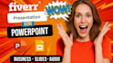 provide voice over powerpoint, google slides, and canva presentation in 24 hours
