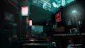 paint dramatic background illustration