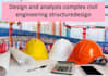 design and analysis complex civil engineering structure