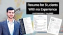 write a resume for students with no experience
