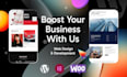 design unique, modern and responsive business website