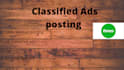 do classified ads posting for UK