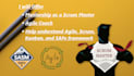 guide you as scrum master and agile coach