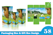 design professional packaging Box and gift box