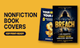 design a professional nonfiction book cover for amazon KDP