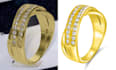 do jewelry retouch like 3d quality