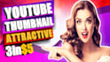design 3 attractive youtube thumbnails within 12 hours