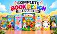 creat coloring book pages amazon KDP interior for kids and adults